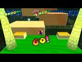 Mario 3D all stars Sunshine Bianco Hills Episode 3 Hillside Cave Secret