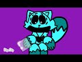 cute cat blood pt 8|pretty blood fan made