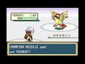 LeafGreen Casual Elite Four and Champion Battles
