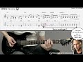 METALLICA - LAST CARESS (Guitar cover with TAB | Lesson)