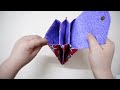 Great Sewing Idea 💟 So Easy Sewing A Phone Bag With 3 Compartments