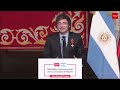 MILEI ESTALLÓ ESPAÑA EN PLENA ENTREGA DE PREMIO