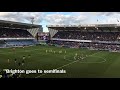 Highlights and atmosphere from The Den. Millwall vs Brighton. FA Cup. 17/03/2019