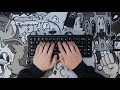 Linworks Dolinger RE with Lubed Gateron Black Inks Sound Test