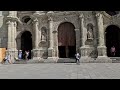 Baroque architecture of Metropolitan Cathedral of Oaxaca Mexico. Safe Place