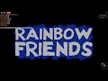 Chapter 1 End Chapter 2 Endings! Rainbow Friends Roblox.