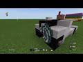 Minecraft pe_how to build a car in minecraft part 2