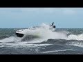 Pontoon vs Haulover Inlet on 4th of July !! Turn Around Captain! | Wavy Boats