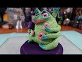 Coffee and Monsters ep. 1 (sculpting Dave the doughnut monster)