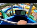 Waterslides at Aquapark Istralandia in Croatia