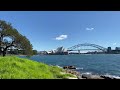 50 minutes calming & relaxing video with music | Sydney Harbour Bridge & Opera House view, Australia