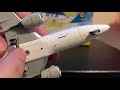 Unboxing video of Boeing 737-300f Ukraine International Airlines Cargo