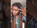 How to lay your frontal braided wig