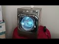 Mini LG 6 motion DEMO model washing machine overview & operation