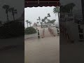 storm surge flooding  intercoastal over a foot of rain New Smyrna Beach Florida