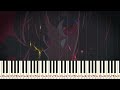 Mephisto（Oshi no Ko ED）- QUEEN BEE - Medium Piano Tutorial【Piano Arrangement】