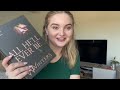 weekly reading vlog 📚✨ dark romance, romantasy & paranormal romance books 🖤