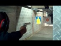 Dee shooting the Smith & Wesson 500 Magnum