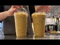 [MEGA COFFEE] 음료제조 영상 모아보기 | 자막없이 음료 멍때리러 오세요😪 | 메린이의 메가커피 생존기 | 키페 브이로그 | 얼음 armr🧊| 메가커피브이로그
