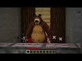 JJ and Mikey VS SCARY BEAR and MASHA in Minecraft Maizen animation