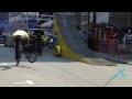 Flatland BMX vs. Skateboarding - Street Tricks
