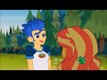 My Little Pony: Equestria Girls - Legend of Everfree - Sunset Shimmer and Flash Sentry Moments