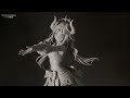 【原神】ニィロウのフィギュアを作ってみた【Sculpture/clay figure】Genshin Impact Nilou