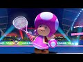 Mario Tennis Aces - Toadette vs Yoshi