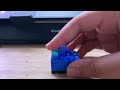 blue sculpture but lego