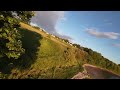 FPV. Dji avata2. Golden hour into the darkness.