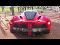 Ferrari Laferrari Autobahn Chase | Powerslide, Startup & Revs