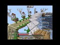 Playing Cube Craft Sky Wars and losing!!!