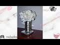 2 Unique DIYS using Dollar Tree Pic Frame - Glam Decor - Wall Sconce - Flower Vase / Candle Holder