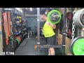 training log, jul 26 2024 squats