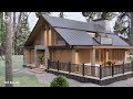33' x 36' (10x 11m) Cozy Cabin Retreat | Most Beautiful House Design With Floor Plan.