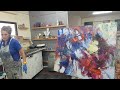 Abstract Art Unveiled: Watch Me Create a Massive Masterpiece with Leonie.e.Brown!