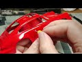 Building Fujimi 1/24 Porsche 911 964 Carrera scale model. Full build step by step customization ASMR