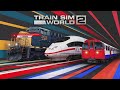 Train Sim World 2 two trains pass by the railroad crossing, crashes, and more