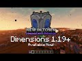 I added a Portal Dimension in Minecraft 1.19 | New in Town: Dimensions