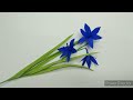 How To Make Siberian Squill Paper Flowers | Art Gallery
