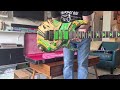 Unboxing Ibanez Universe UV77MC 7-string guitar with an ATD swirl