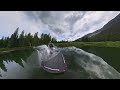 Part 1 Sugar Lake - North Shuswap River Jetstream Mini Jet Boat Run