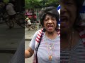 Barbara from Harlem at the Rally for Israel in NYC, May 23, 2021