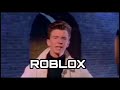 Rick Astley creates a Roblox experience.