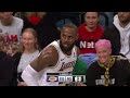 LBJ NOTICES A GOAT FAN YELLING IN AWE! THEN CAUGHT FIRE FROM 3! MADE FANS LOSE THEIR SH*T!