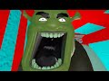 RUNNING FROM 3D FUNNY SHREK IN PARALLAX | Garry's Mod