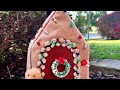 Fabric Gingerbread Doll House Using Fabric Fuse and Fusible Fleece