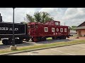 Majestic Vintage Steam Locomotive Ebenezer Allen!! Downtown Allen, TX - June 2022