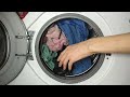 Washing towels in secret mode on washing machine Lg