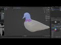 Sculpt and Texture Paint a NYC Pigeon with Blender